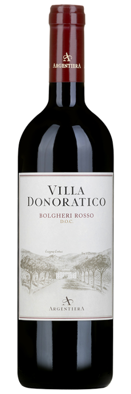 Villa Donoratico (2022) - Tenuta Argentiera - Rotwein aus der Toskana, Italien