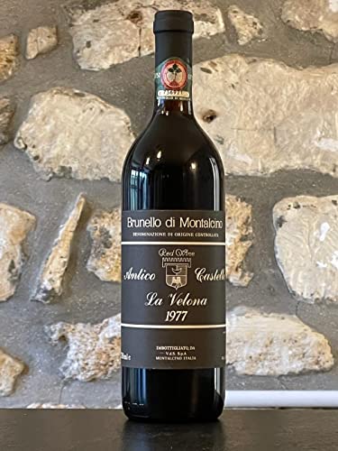 Rotwein, Brunello di Montalcino, La Velona, antico Castello 1977 - 2