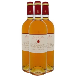 Sauternes Grand Cru Classé 1855 Weißwein 2015 - Château Romer du Hayot süßer - g.U. - Bordeaux Frankreich - Rebsorte Sémillon, Sauvignon Blanc - 3x75cl - 1