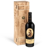 Das perfekte Weingeschenk: Baron Philippe de Rothschild 'Baron Henri' A.O.C. Medoc (0.75 l) in edler Holz-Box-Vintage, Bordeaux, Holzkiste, Frankreich, Kenner, Experte - 1