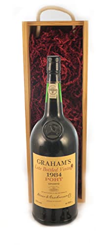 Grahams Late Bottled Vintage Port 1984 MAGNUM in einer Geschenkbox, 1 x 1500ml - 1